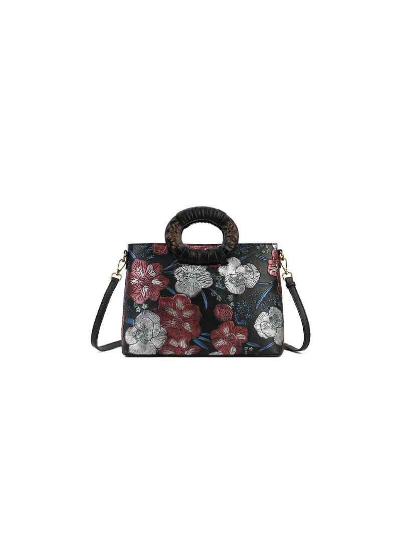 Women's Every Occasion Beautiful Tote Versatile Flower Bag