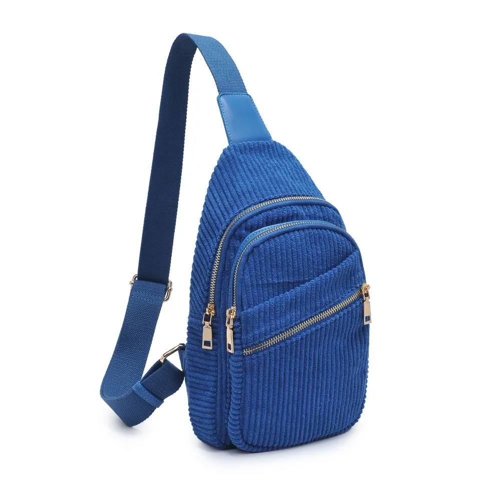 Zephyr - Corduroy Sling Backpack