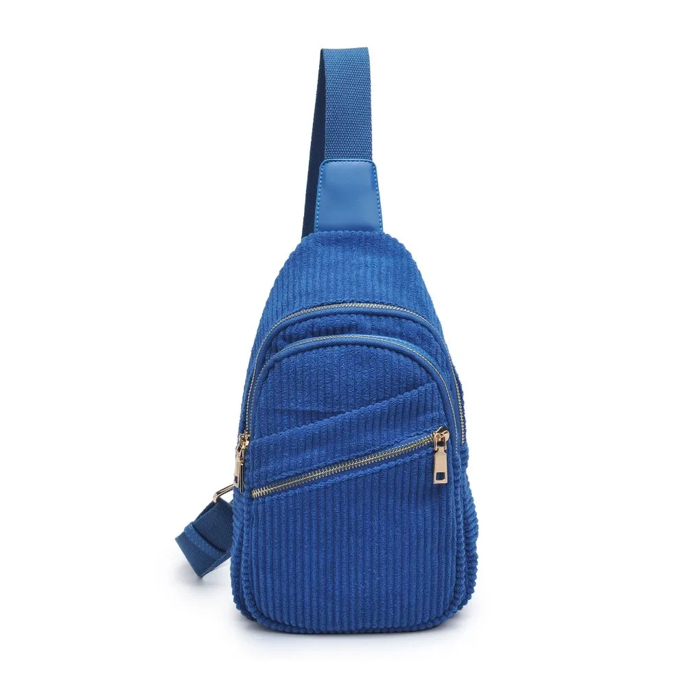 Zephyr - Corduroy Sling Backpack