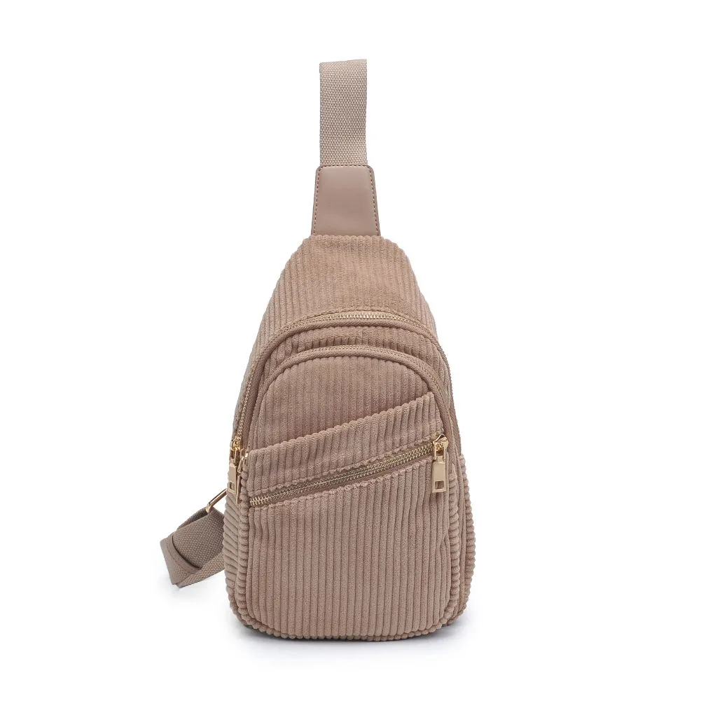 Zephyr - Corduroy Sling Backpack